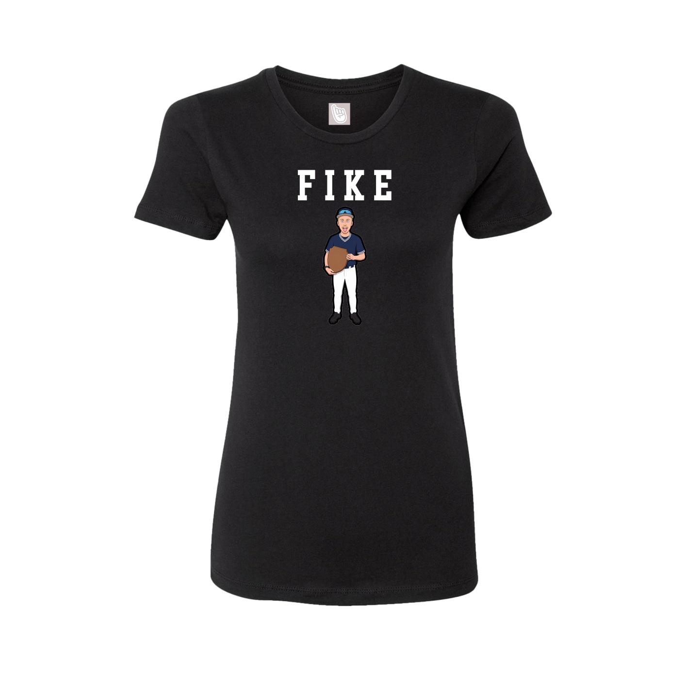 Fitted Women's Tee — Shirsey in Black