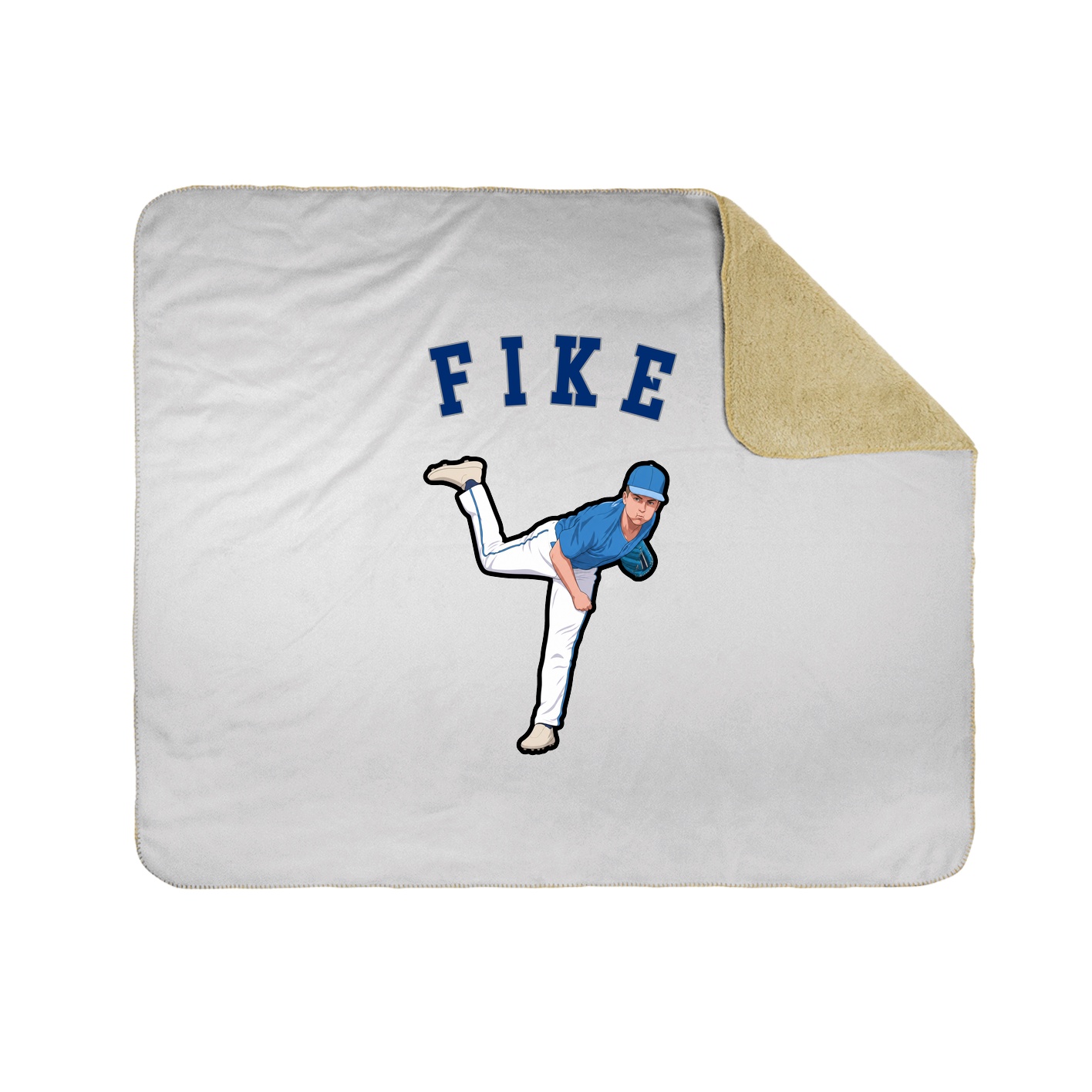 Throw Blanket — Shirsey Arch in White