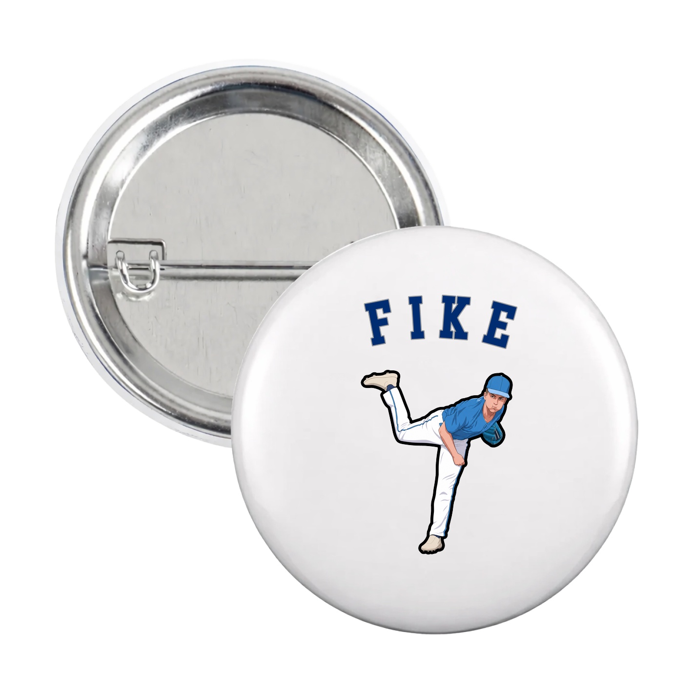 Game Day Button — Shirsey Arch in White