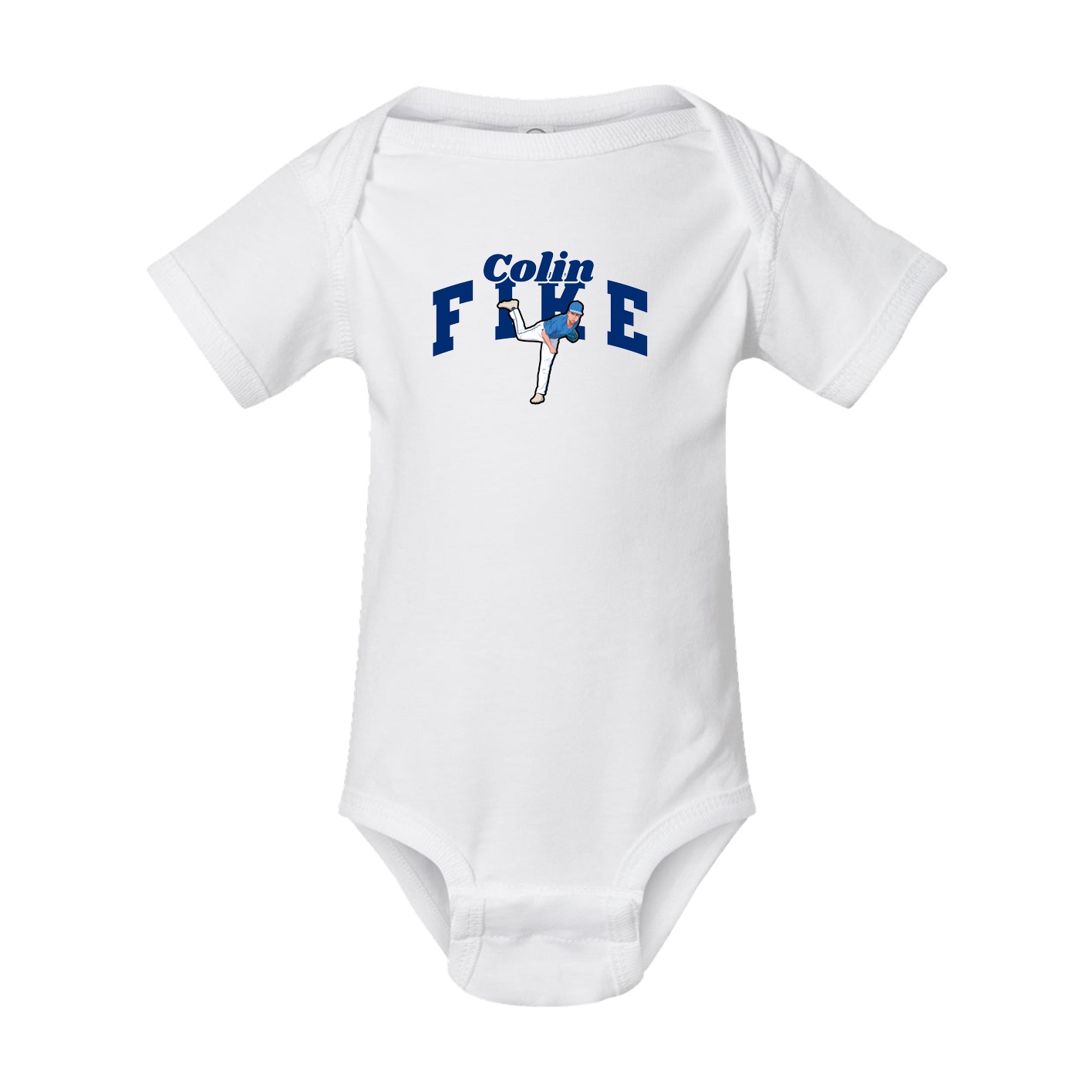 Baby Onesie — Signature Arch in White