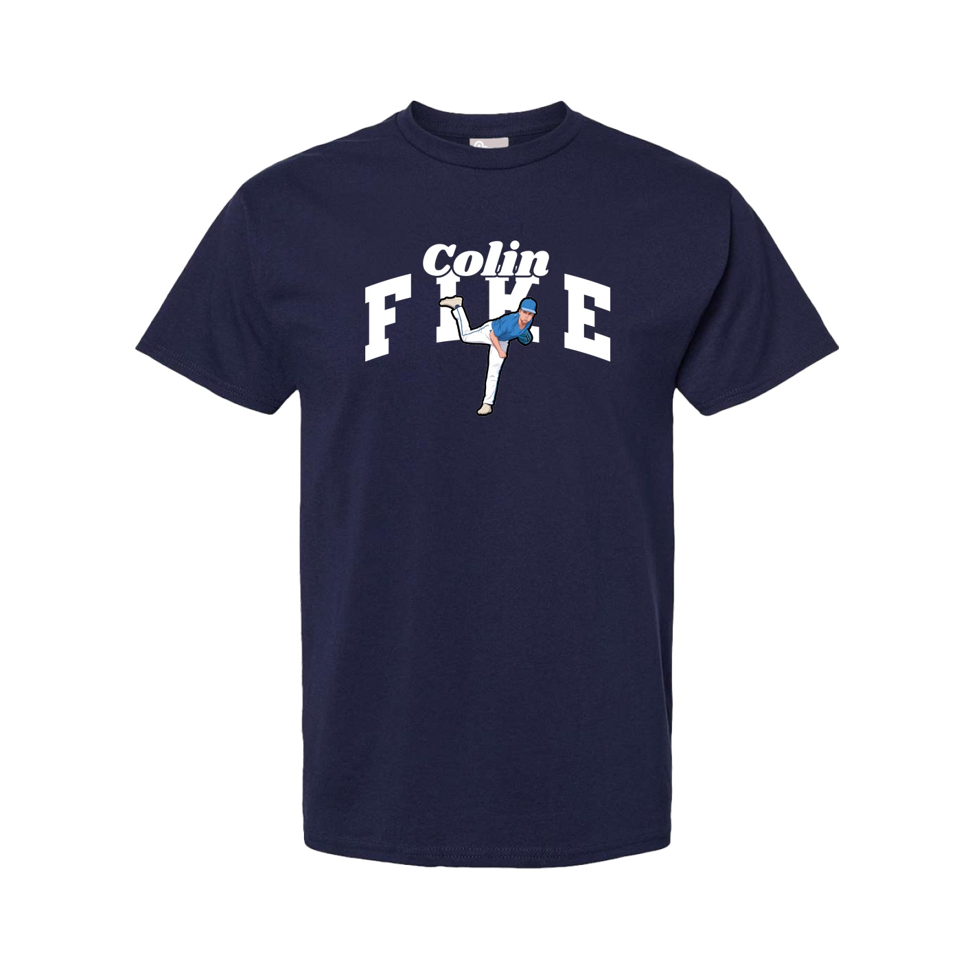 Tee — Signature Arch in Navy
