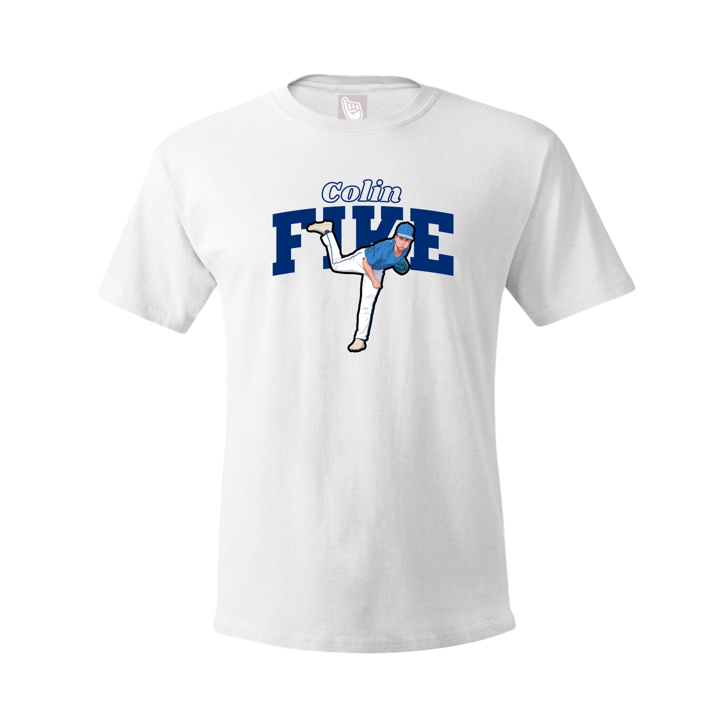 Tee — Name Arch in White