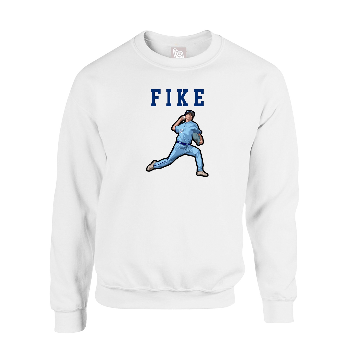 Fleece Crew — Shirsey in White