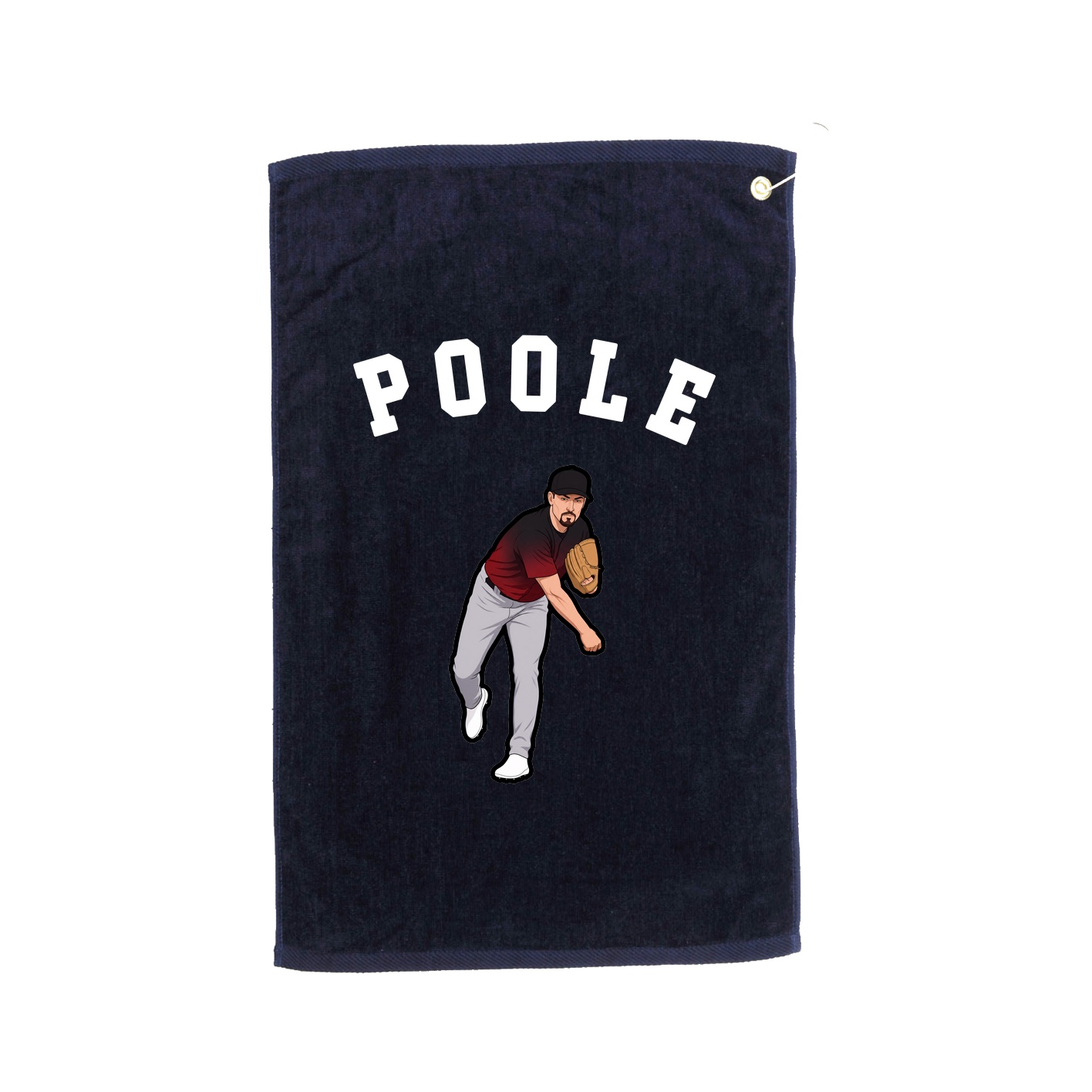 Golf Towel — Shirsey Arch in Navy
