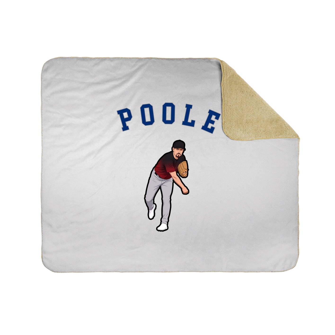 Throw Blanket — Shirsey Arch in White