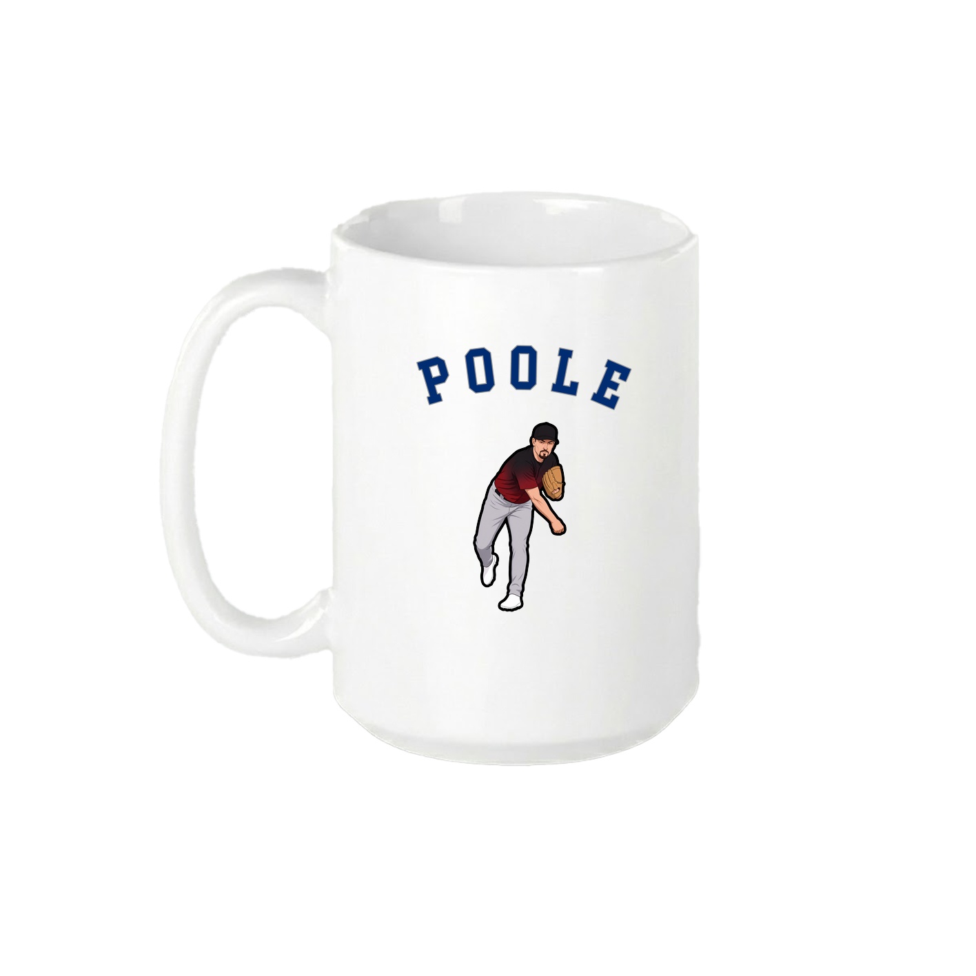 15oz Coffee Mug — Shirsey Arch in White