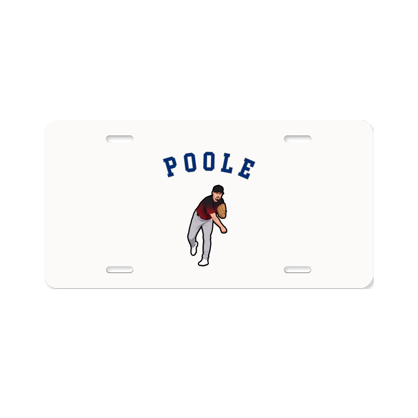 License Plate — Shirsey Arch in Classic
