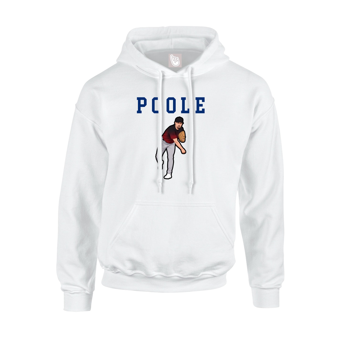 Youth Hoodie — Shirsey in White