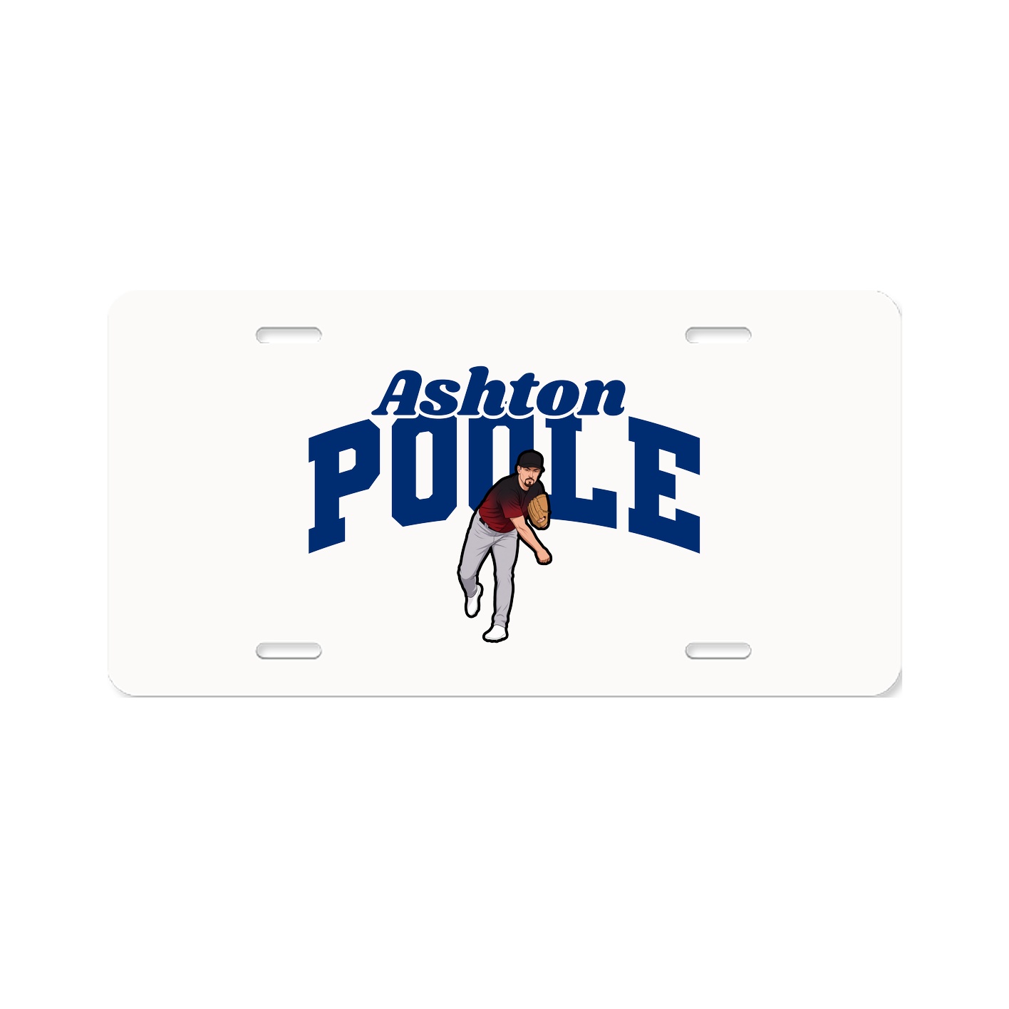 License Plate — Signature Arch in Classic