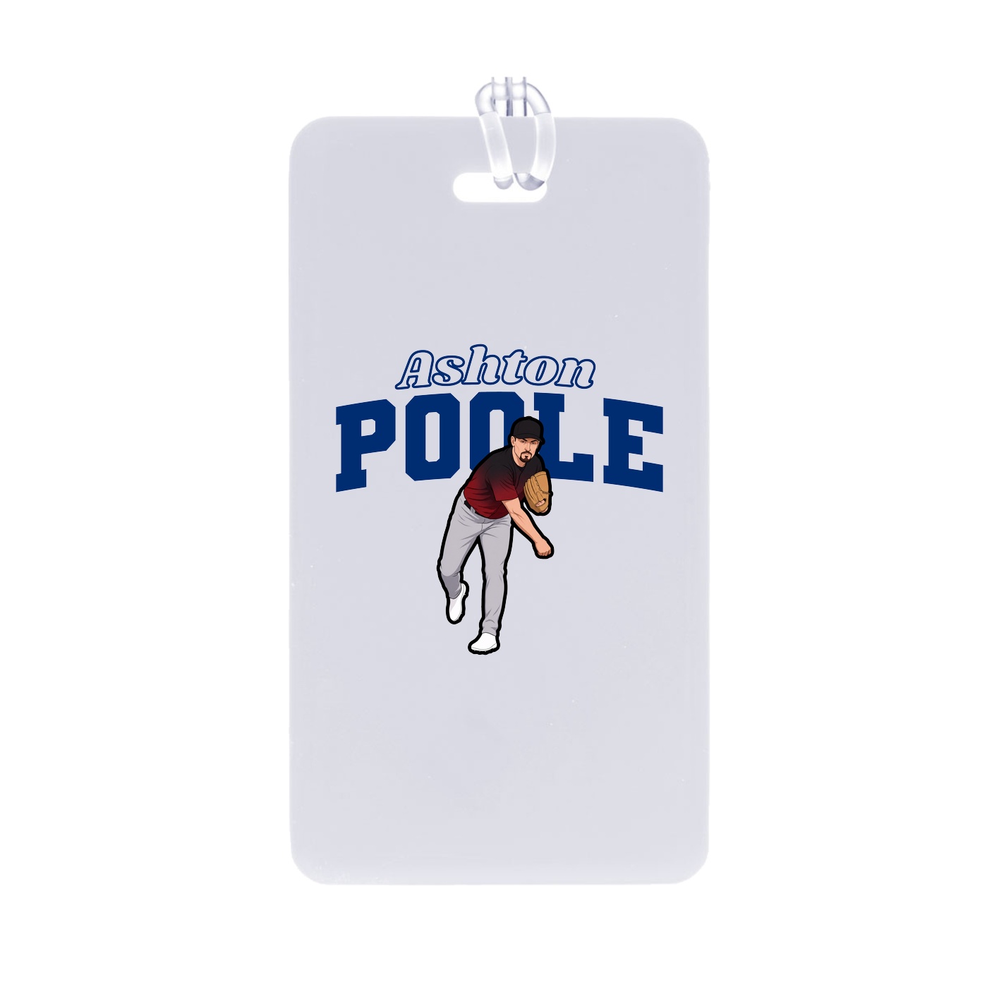 Bag Tag — Name Arch in Classic