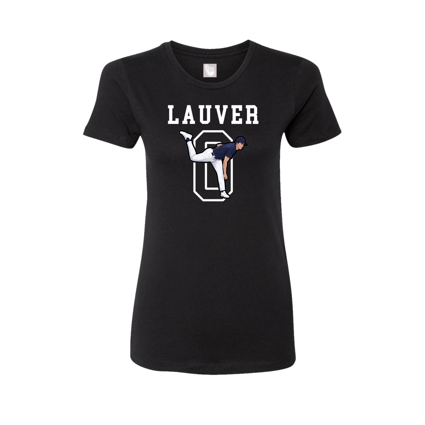 Fitted Women's Tee — Shirsey in Black