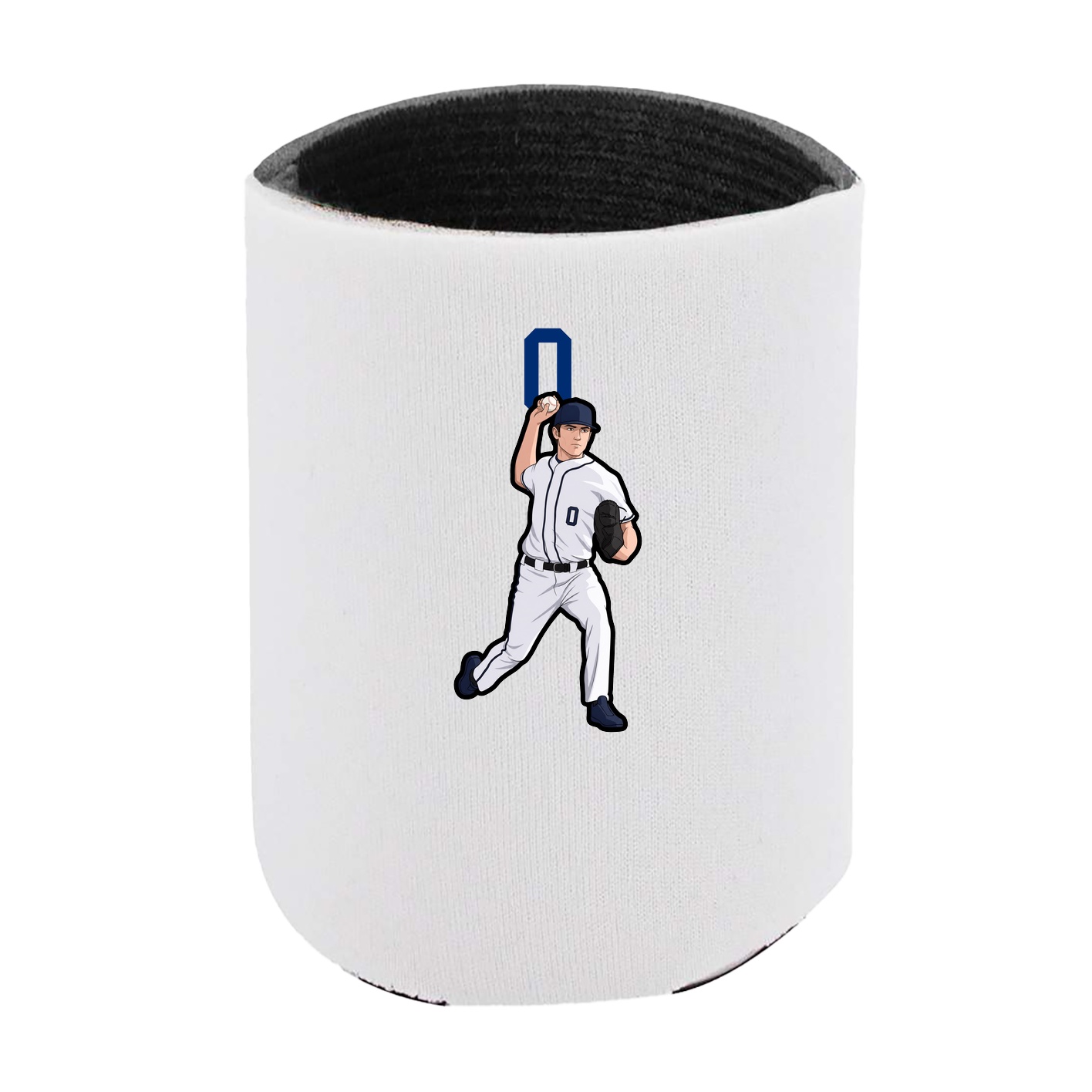 Can Holder — Number Top in White
