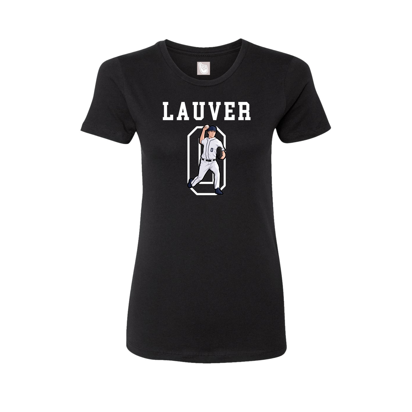 Fitted Women's Tee — Shirsey in Black