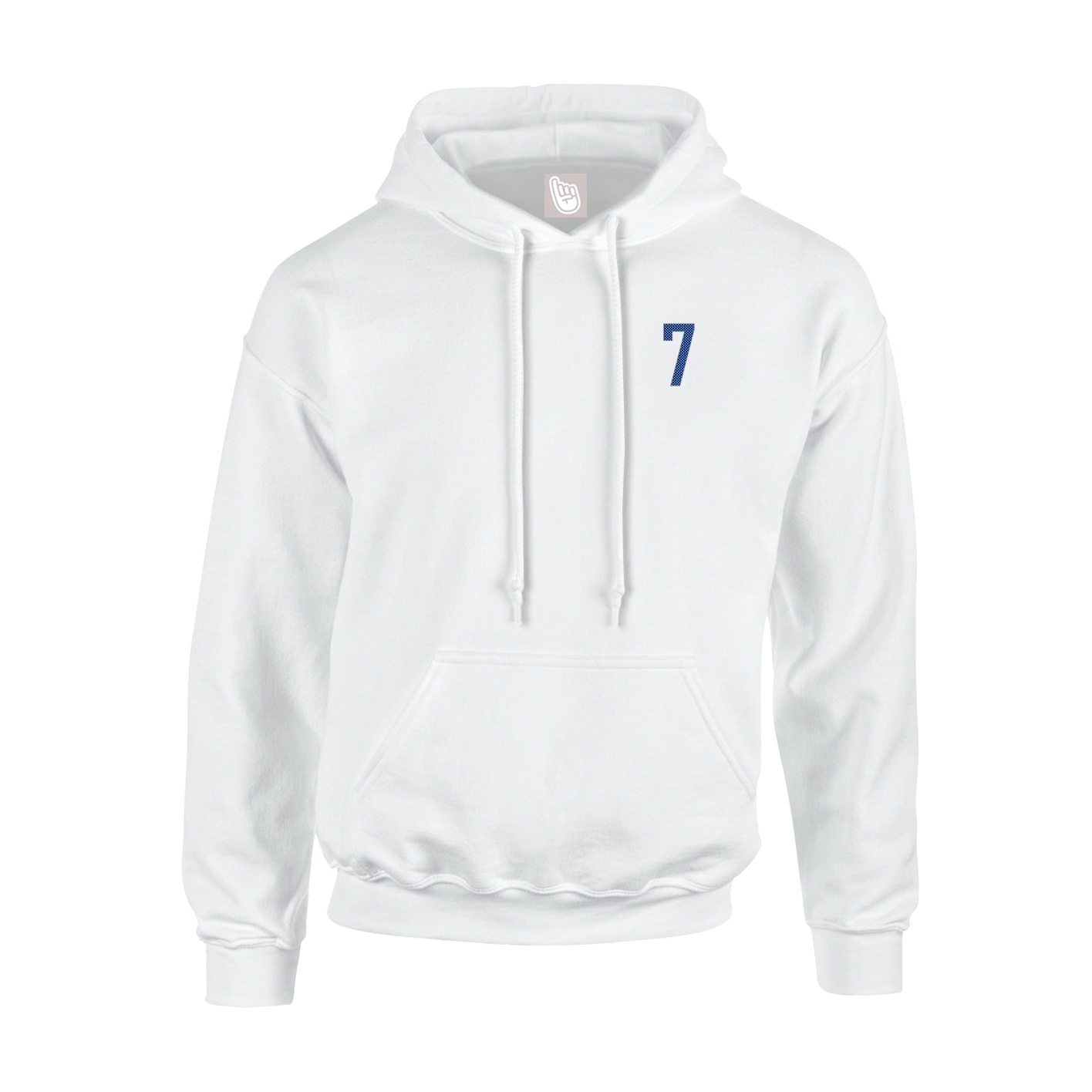 Youth Hoodie — Front Shirsy in White