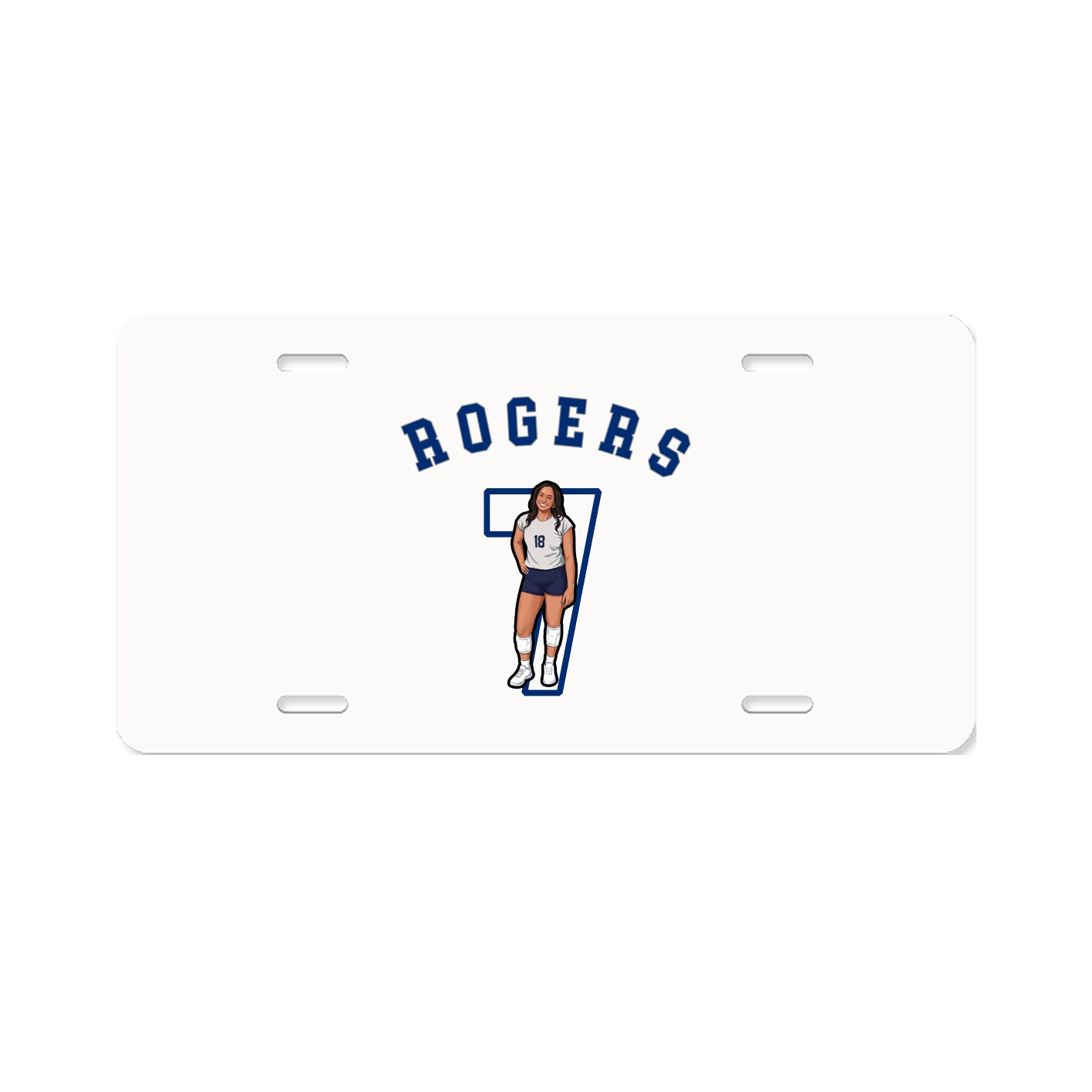 License Plate — Shirsey Arch in Classic