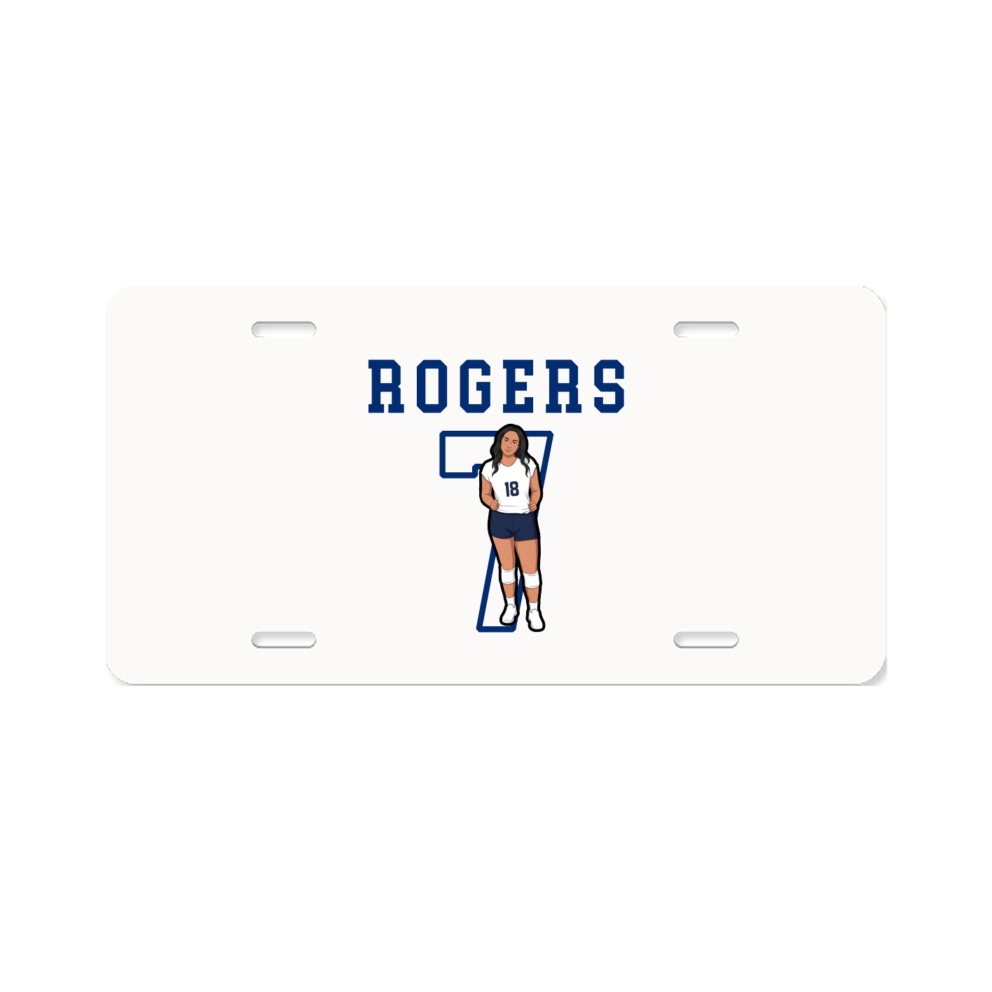 License Plate — Shirsey in Classic