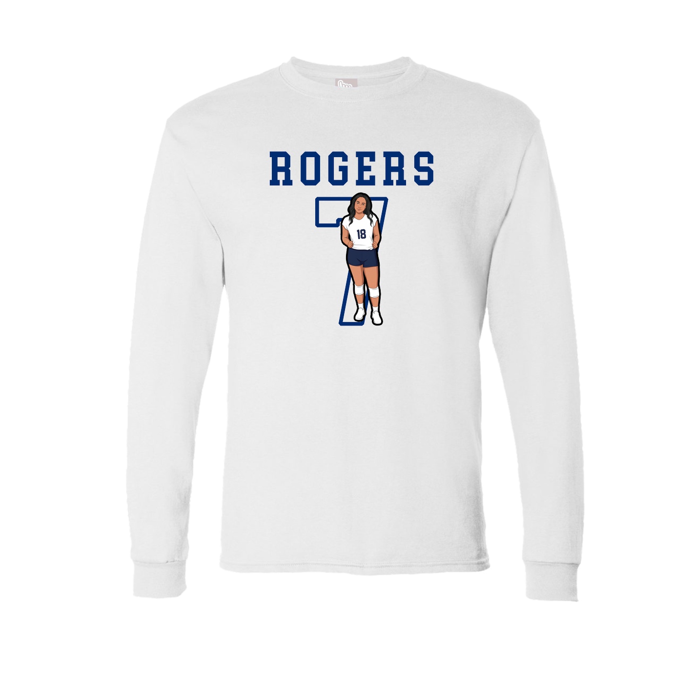 Long Sleeve Tee — Shirsey in White