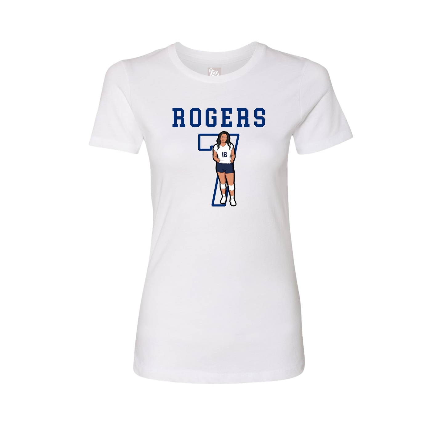 Fitted Women's Tee — Shirsey in White
