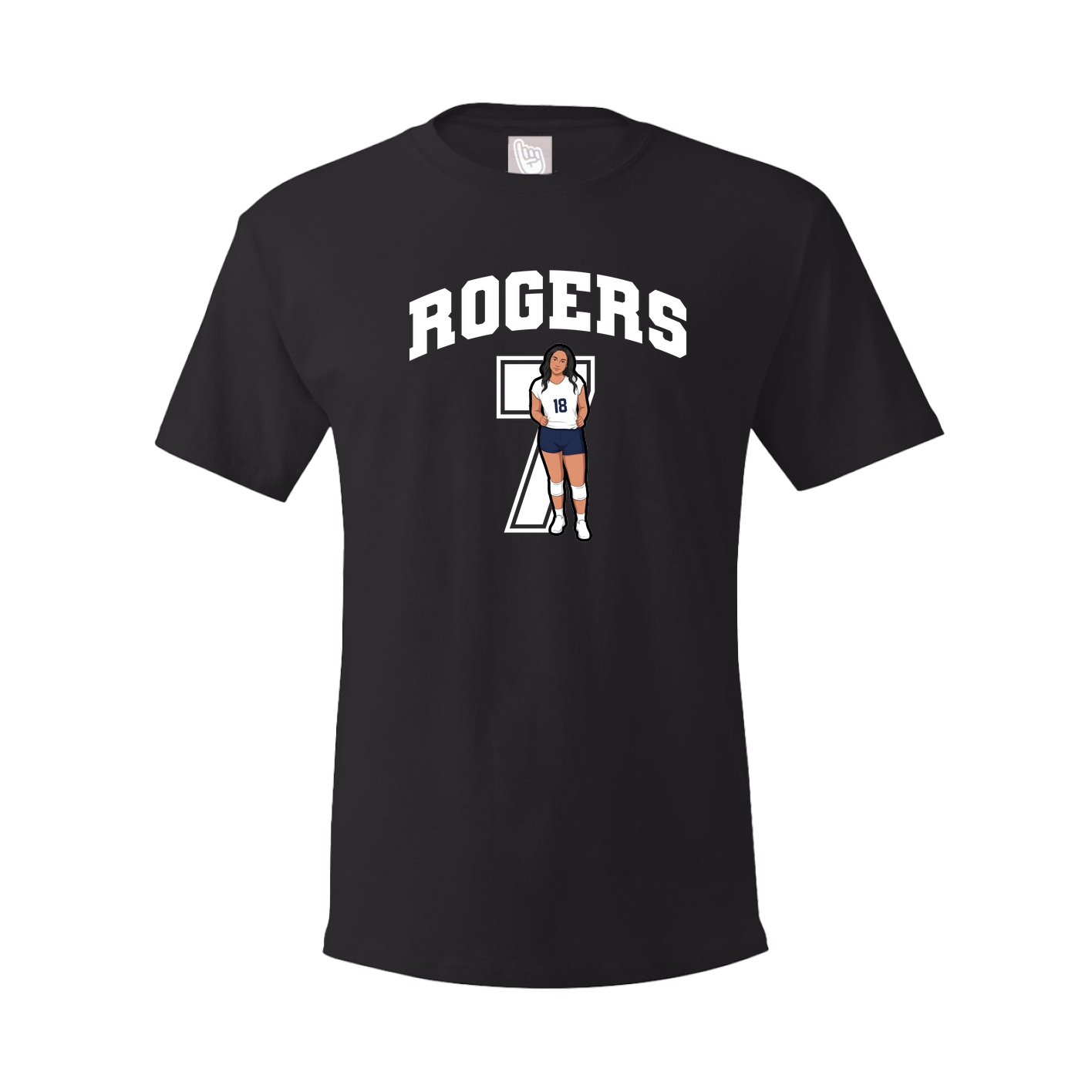 Tee — Number in Black