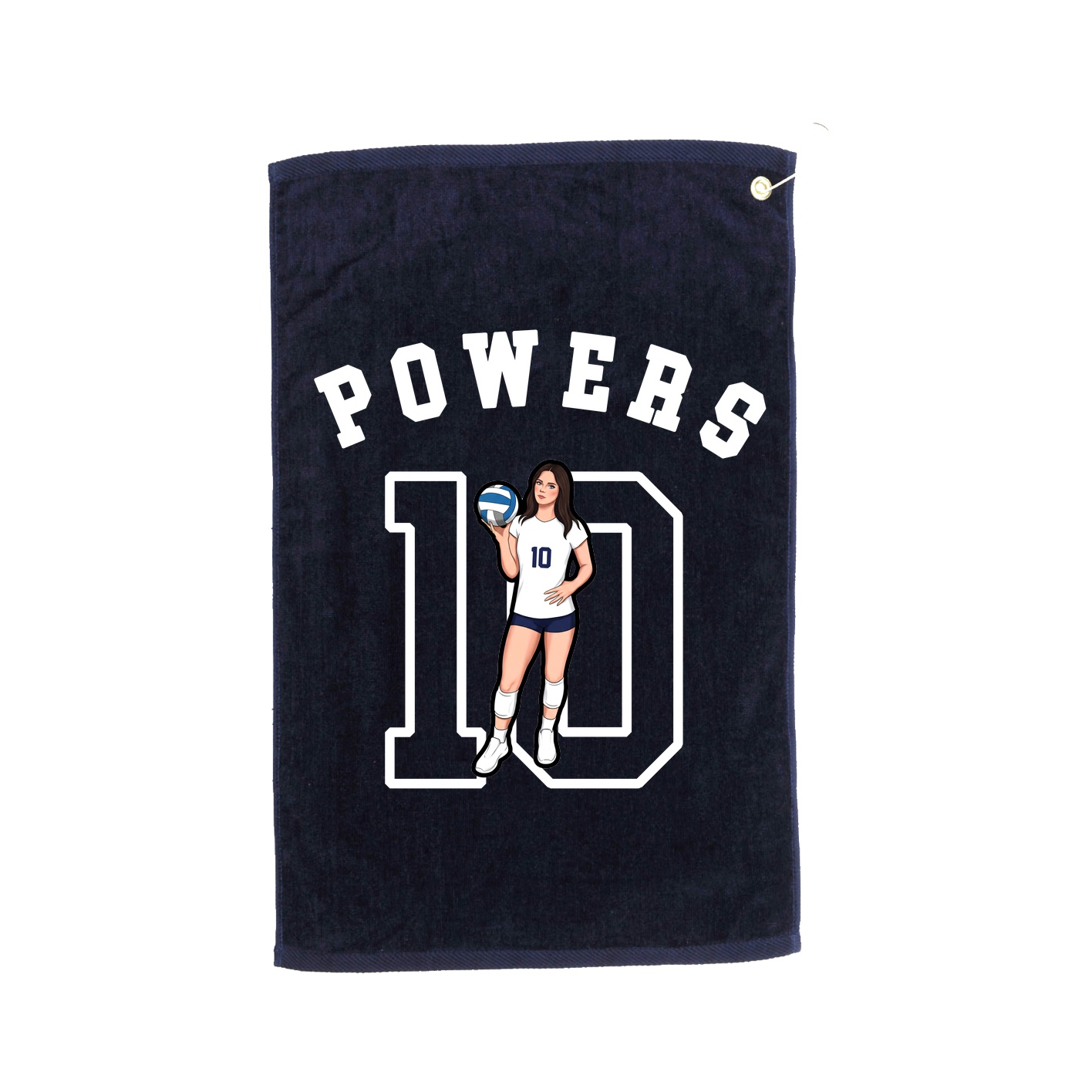 Golf Towel — Shirsey Arch in Navy