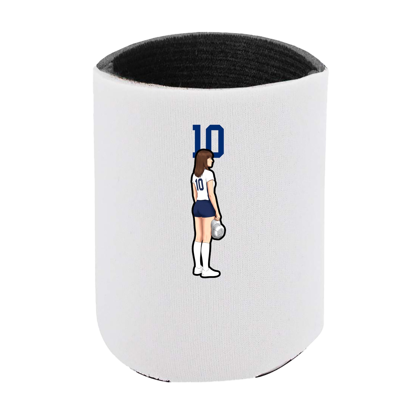 Can Holder — Number Top in White