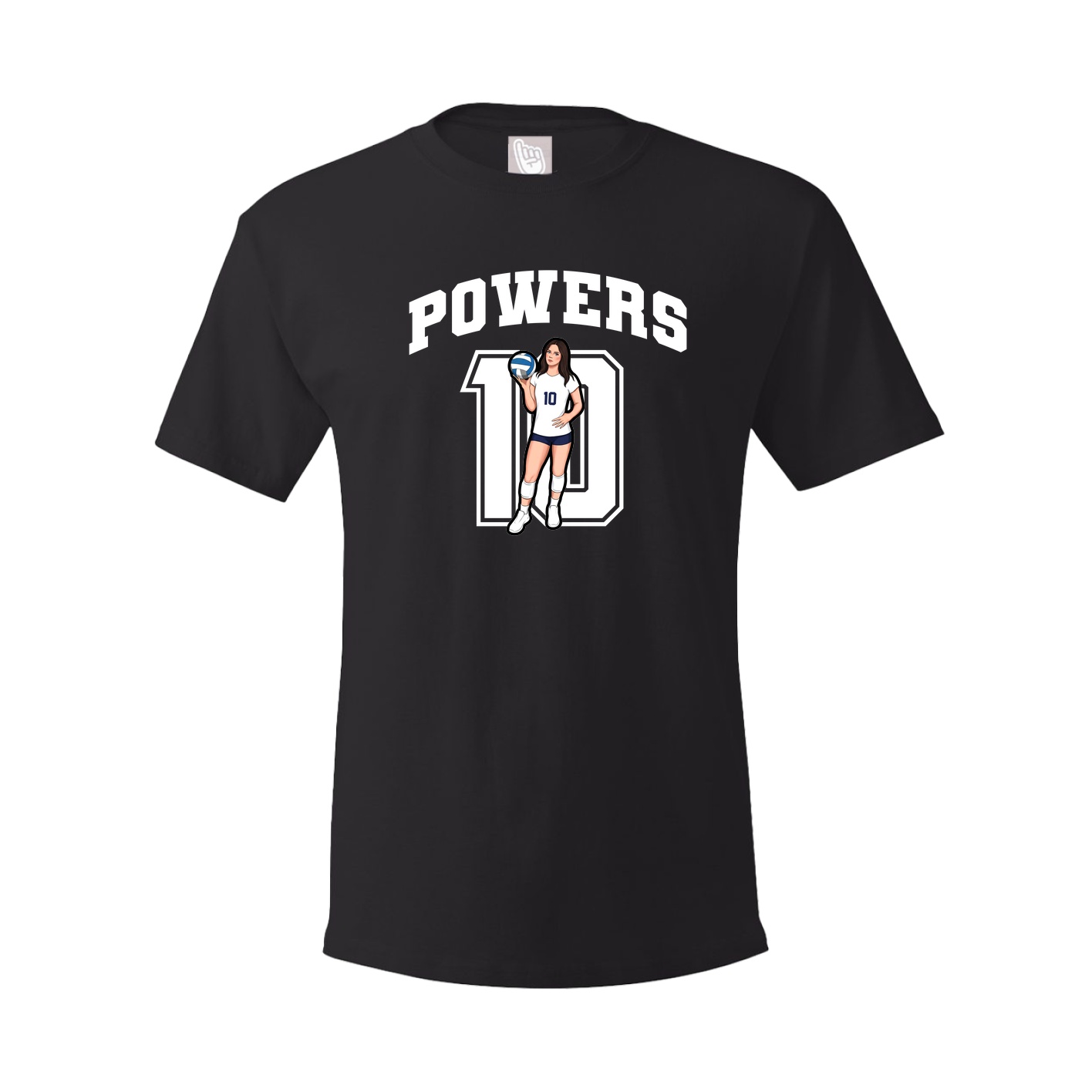 Tee — Number in Black