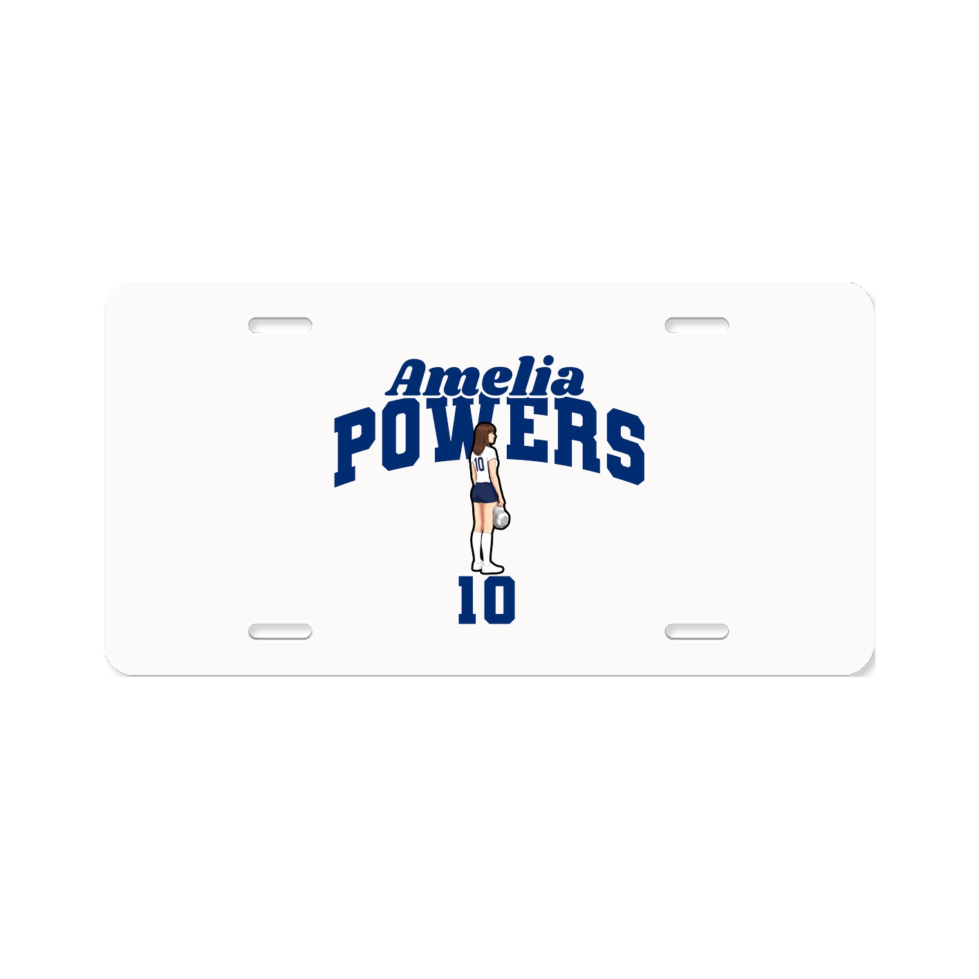 License Plate — Signature Arch in Classic