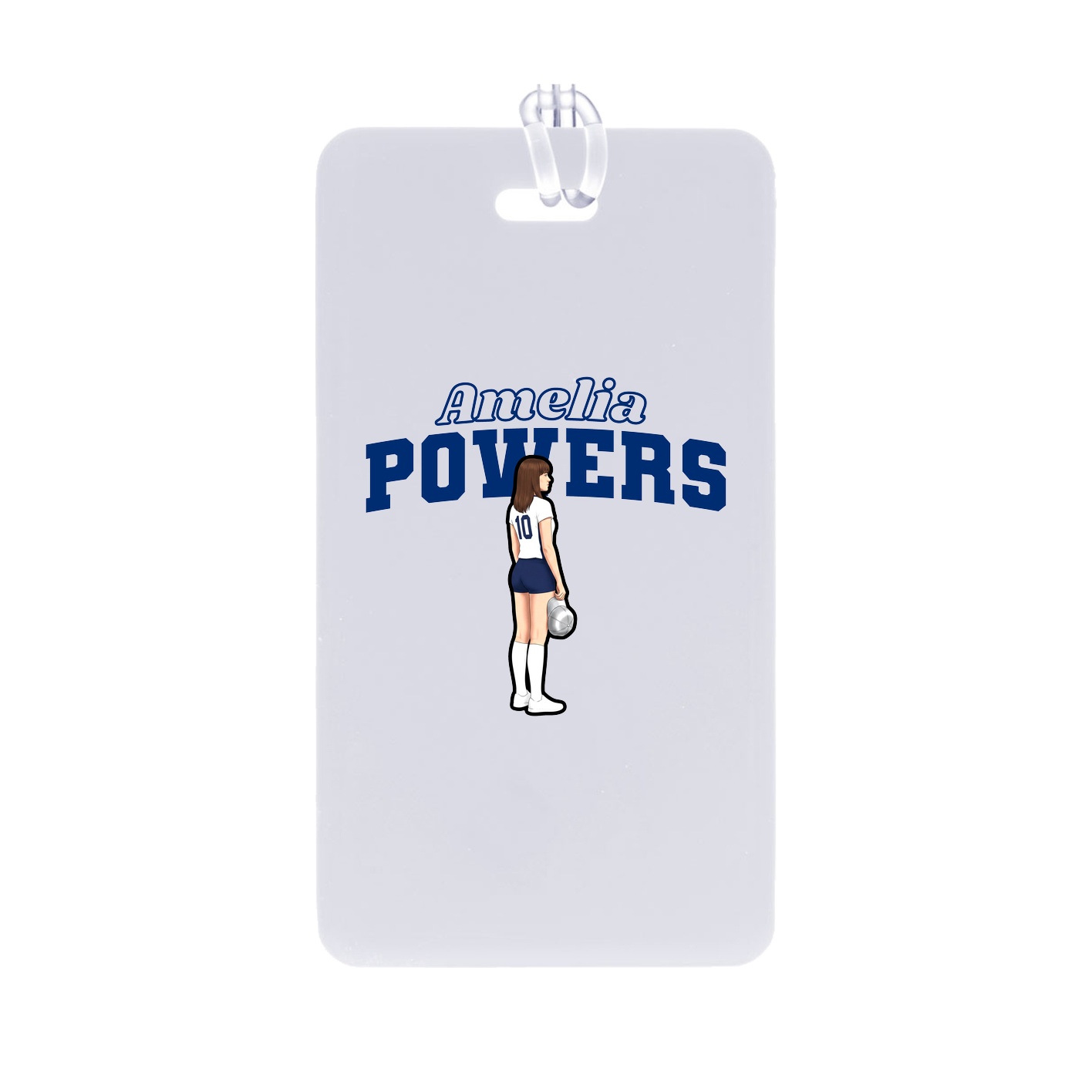 Bag Tag — Name Arch in Classic