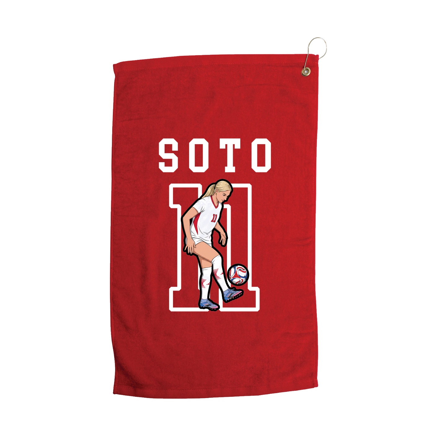 Golf Towel — Shirsey in Red