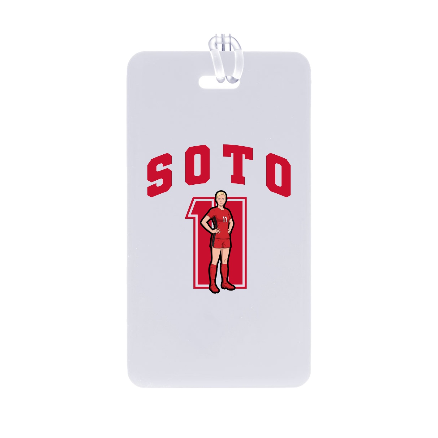 Bag Tag — Number in Classic