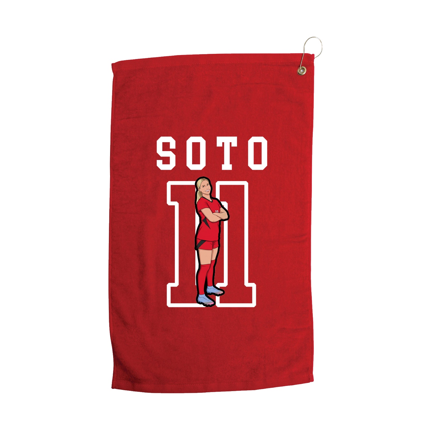 Golf Towel — Shirsey in Red