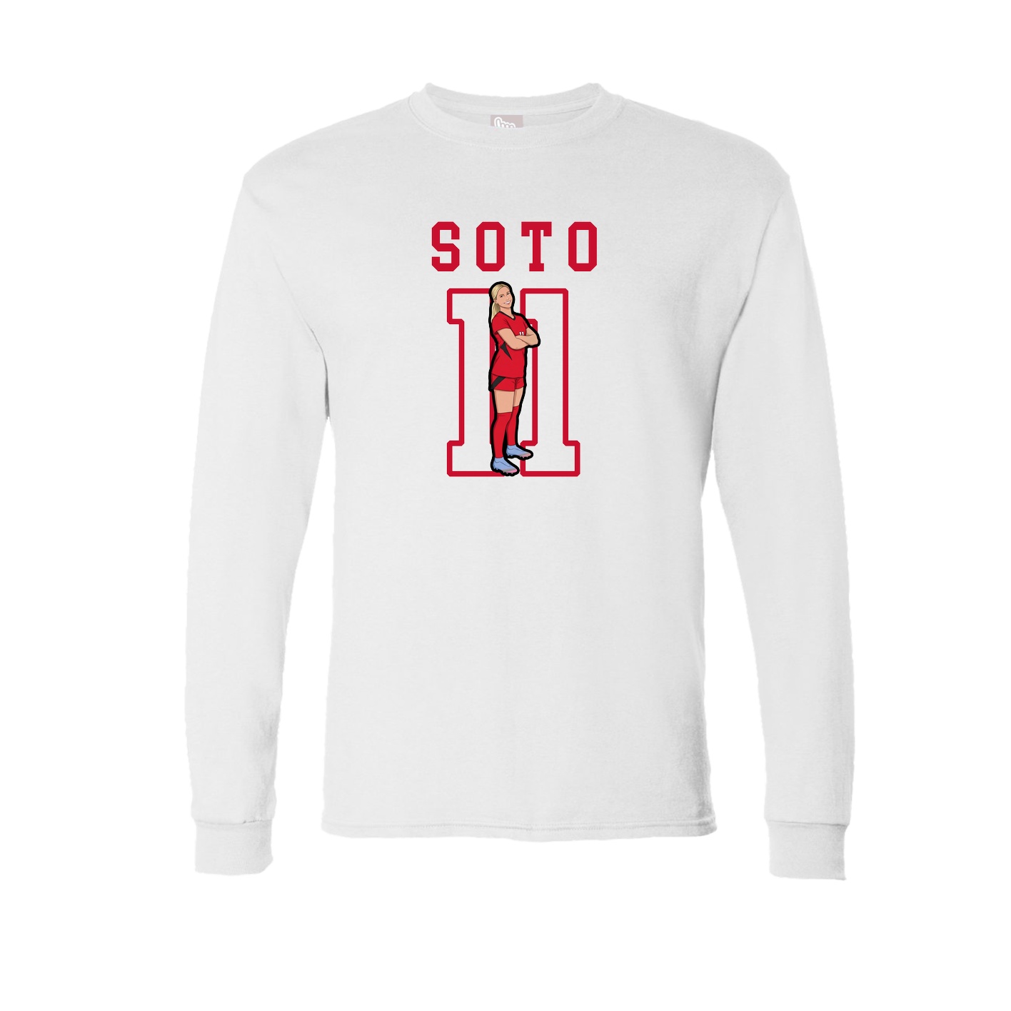 Long Sleeve Tee — Shirsey in White