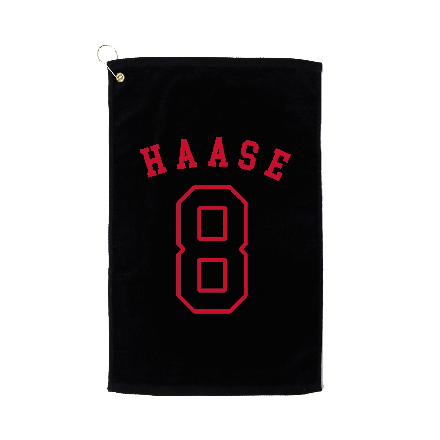 Golf Towel — Shirsey Arch in Black