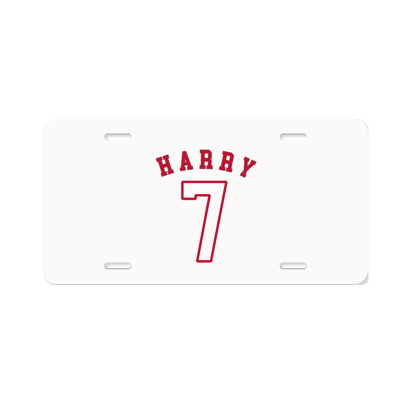 License Plate — Shirsey Arch in Classic
