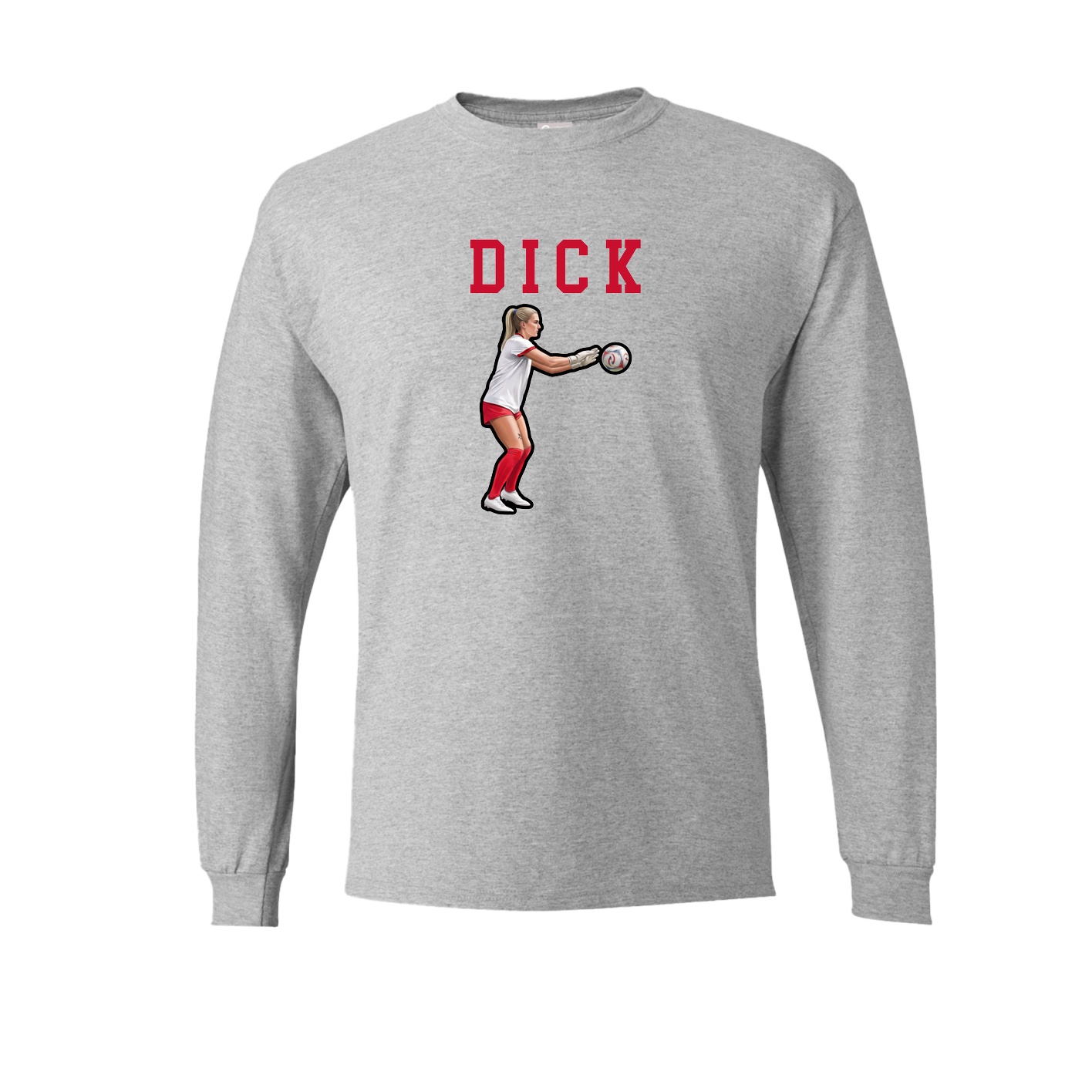 Long Sleeve Tee — Shirsey in Grey