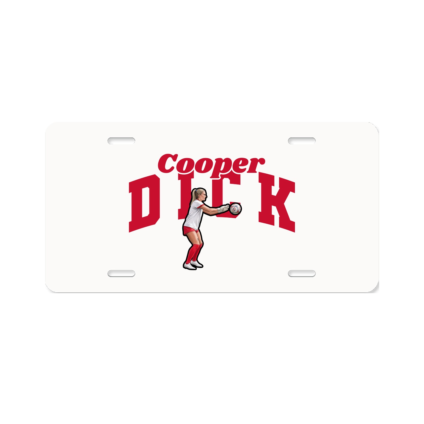 License Plate — Signature Arch in Classic