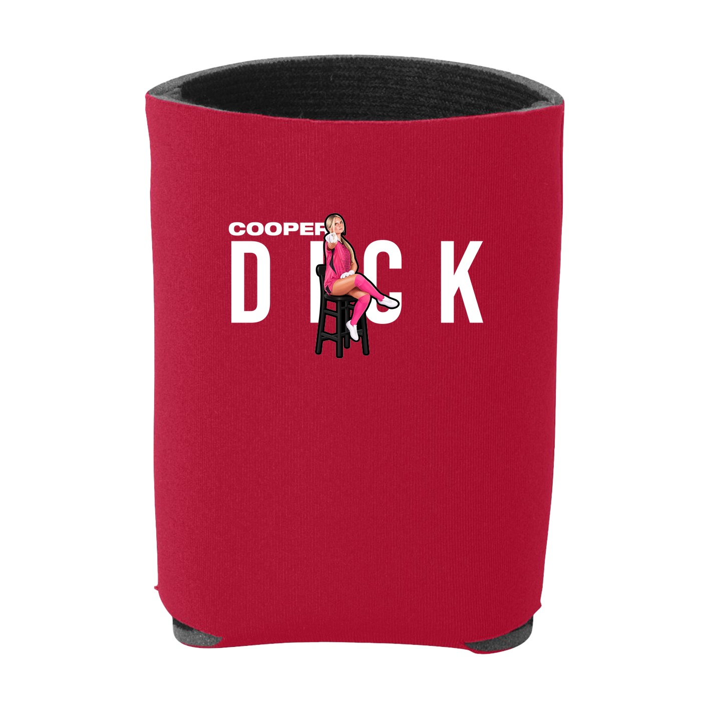 Can Holder — Player Name in Red