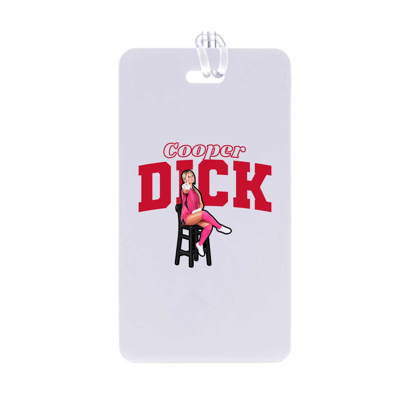 Bag Tag — Name Arch in Classic