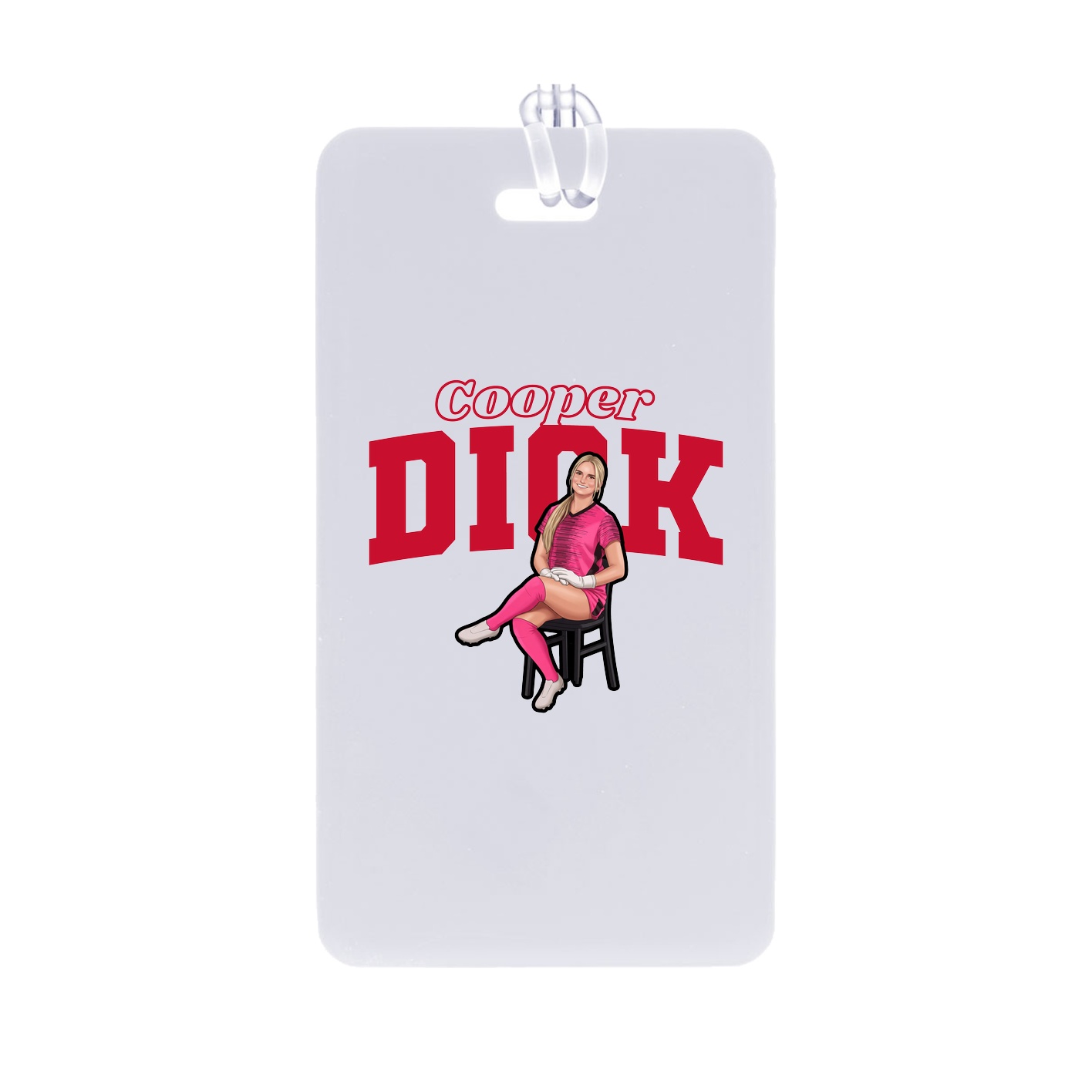 Bag Tag — Name Arch in Classic