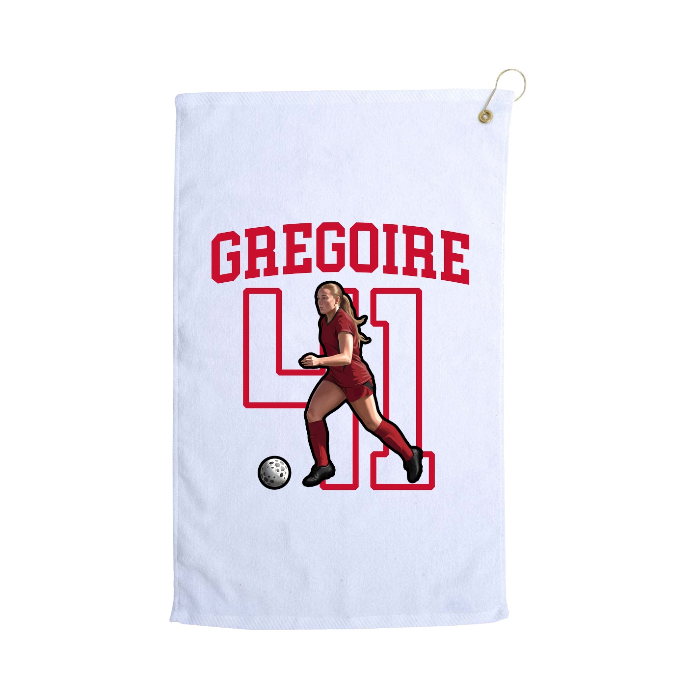 Golf Towel — Shirsey in White