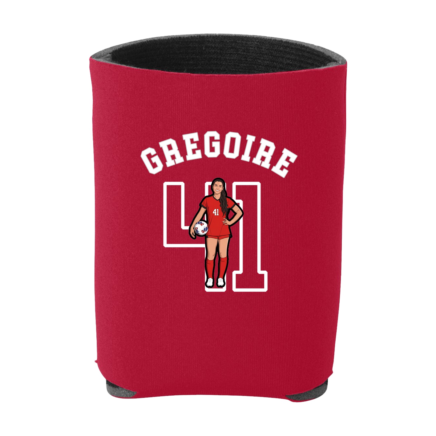 Can Holder — Shirsey Arch in Red
