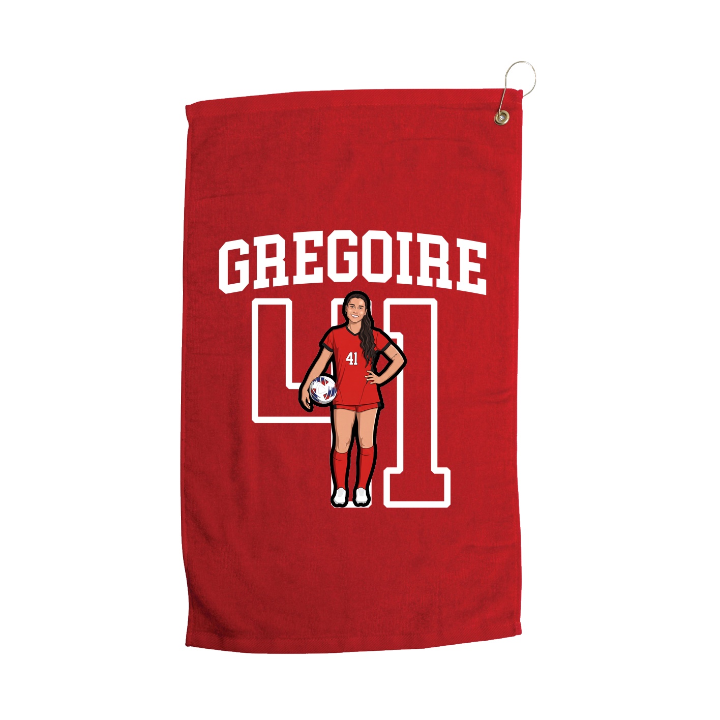 Golf Towel — Shirsey in Red