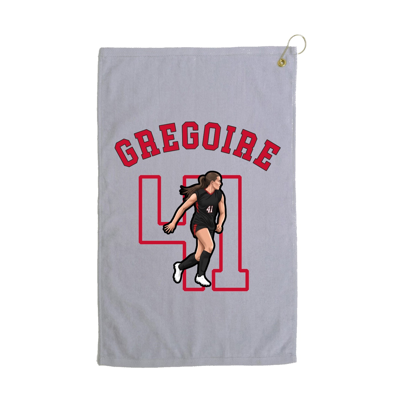 Golf Towel — Shirsey Arch in Grey