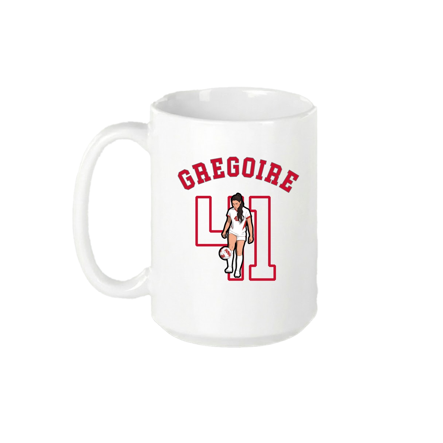15oz Coffee Mug — Shirsey Arch in White