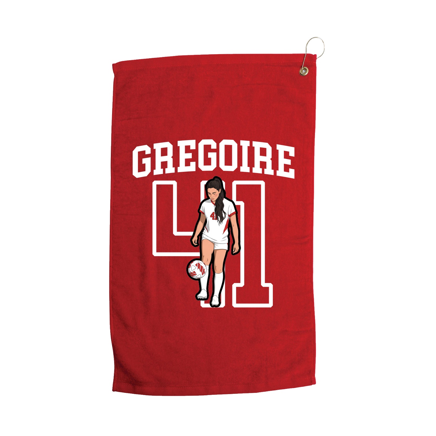 Golf Towel — Shirsey in Red
