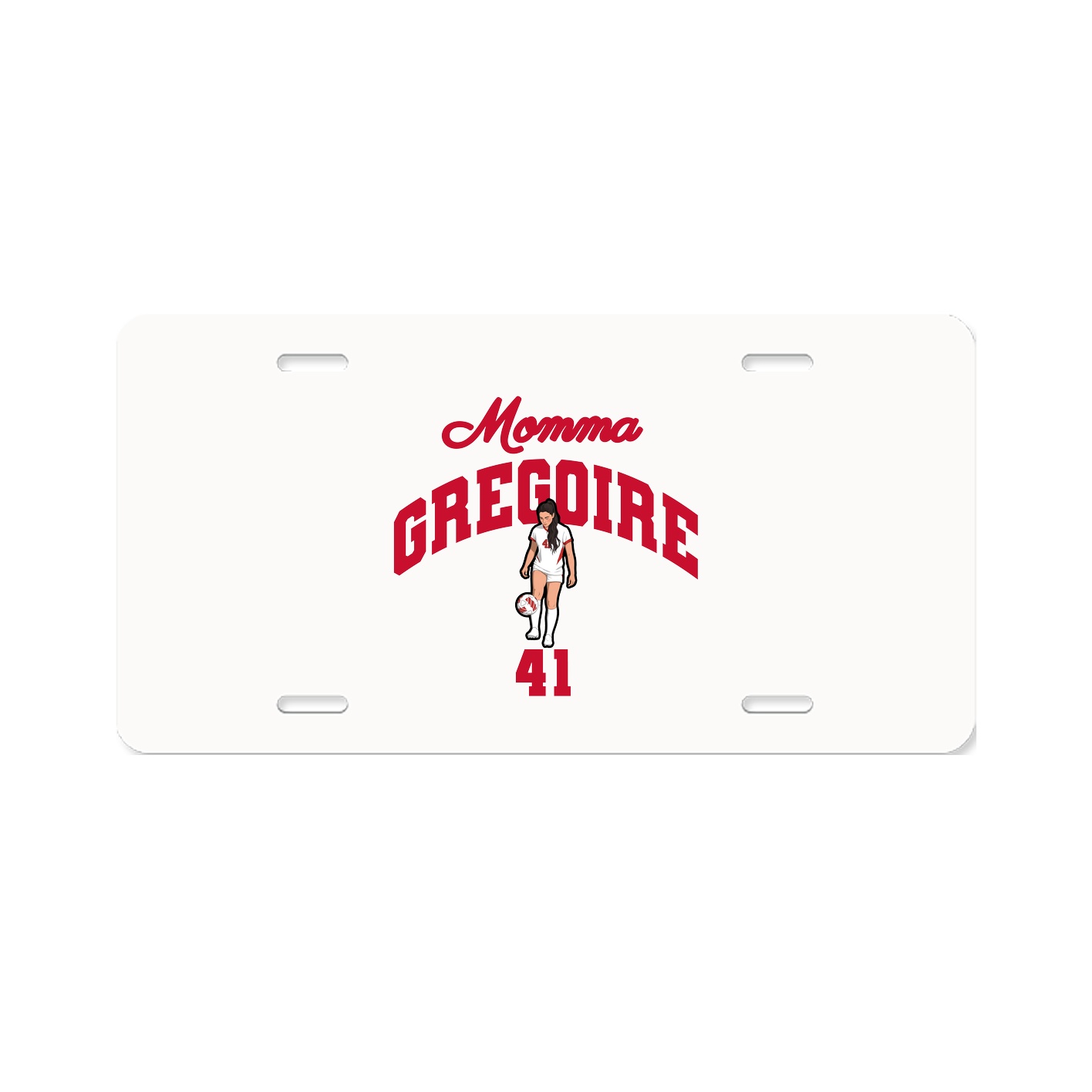 License Plate — Mothers Day Arch in Classic