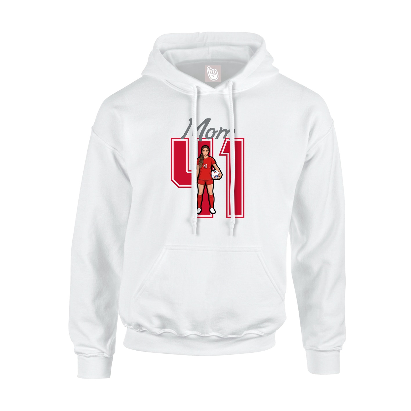 Youth Hoodie — Mothers Day Shirsey in White