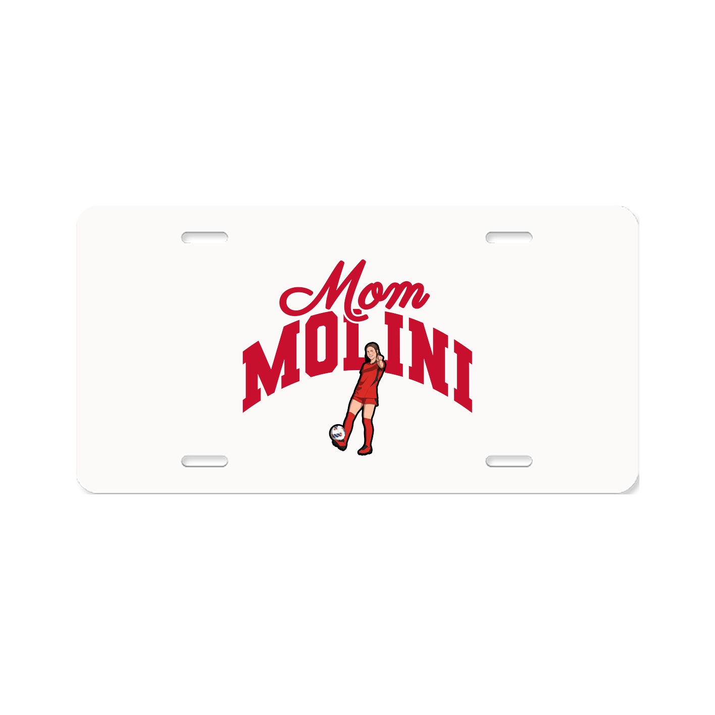 License Plate — Mothers Day Arch in Classic