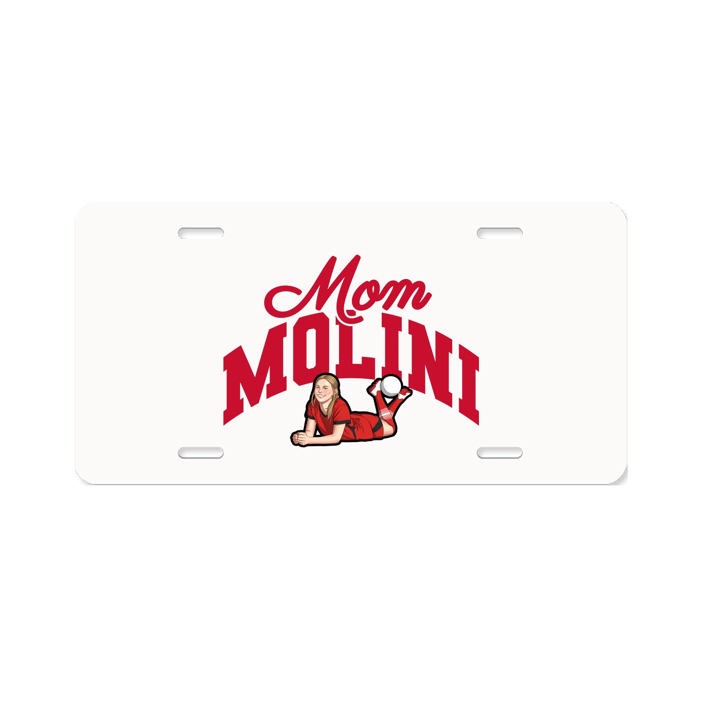 License Plate — Mothers Day Arch in Classic