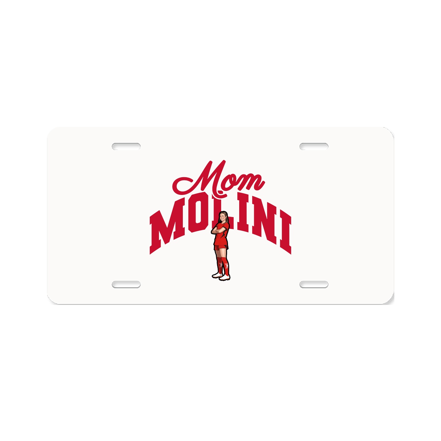 License Plate — Mothers Day Arch in Classic